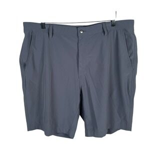 FootJoy Performance Golf Shorts Mens 40 Gray Stretch Flat Front Wicking QuickDry